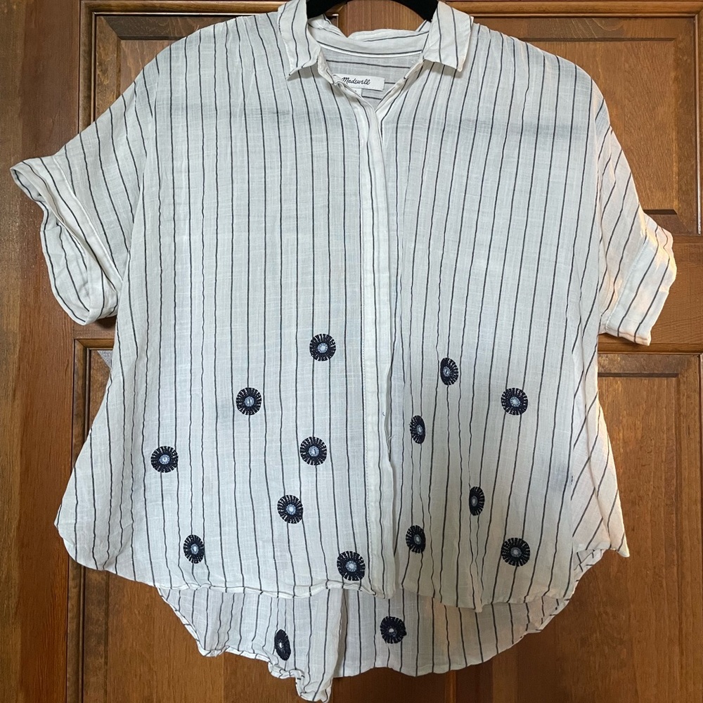 Madewell linen top